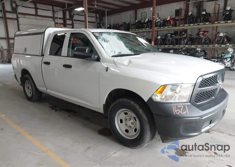 2021 Ram 1500 Classic Tradesman 4X4 6'4 Box from USA, damaged, VIN 1C6RR7FG8MS564300